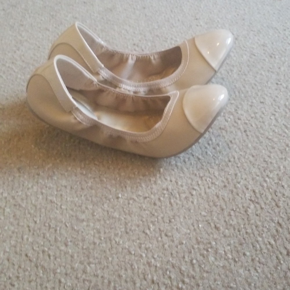 Cream slip on